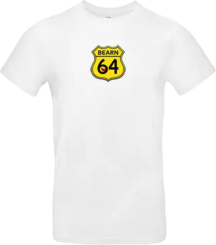 t shirt unisexe béarn 64 route vintage – style local & identité forte