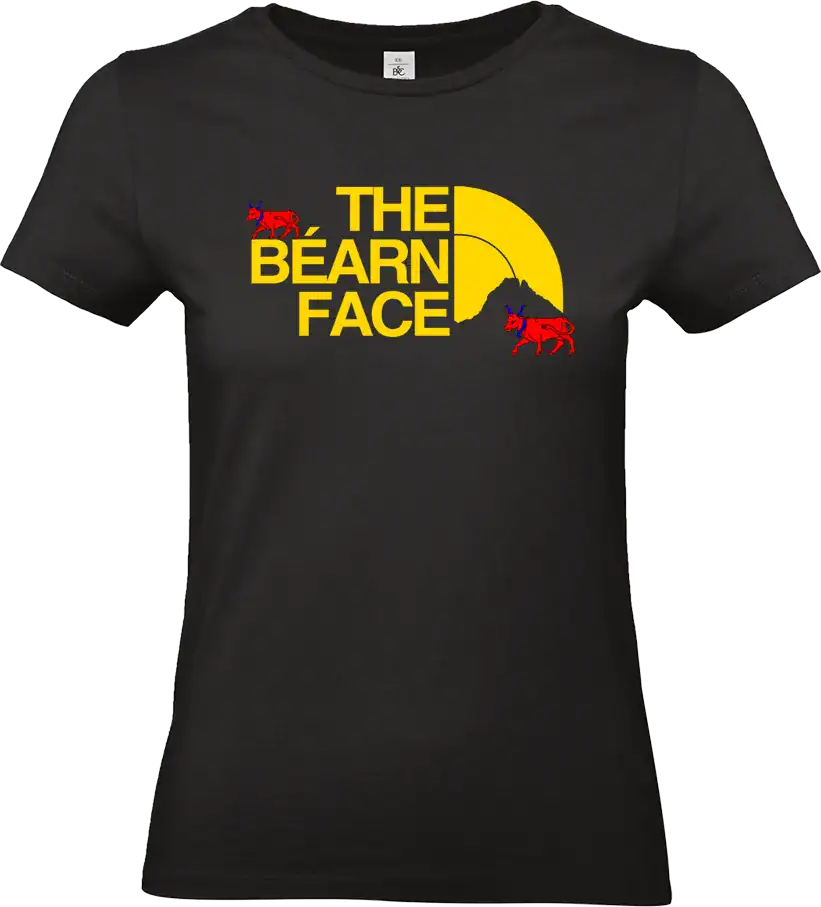 t shirt femme the béarn face spéciale Édition